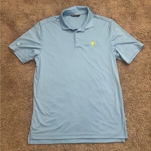 Men’s Tampa Bay Rays Light Blue Polo